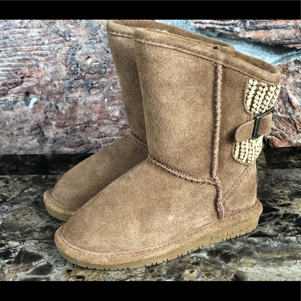 NEW BEARPAW Toddler Girls Boshie Boots - Picture 4 of 15